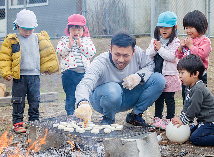 子どもの心がすくすくと育っているのを実感するときにやりがいを感じます。